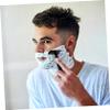 Housoutil Stainless Steel Manual for Men Safety Brush Beard Trimmer Shaving Tool view 4