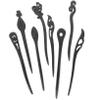Housoutil 8pcs Wooden Hair Chopsticks for Hair Vintage Hairpins for Women for Buns Weddings and Parties view 1