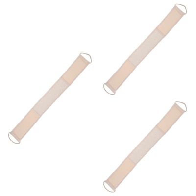 Angoily 3pcs Strip Exfoliating Loofah Back Scrubber Double-Sided Body Shower for Deep Cleansing Natural Loofah and Material for Daily Bathing