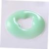 Angoily 1pc Silicone Face Massage Pillow for Spa and Beauty Salon Green Ergonomic Design for Comfort for Face Down Position Breathable for Smooth Breathing view 2