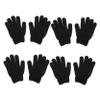 Angoily 8pairs Exfoliating Shower Gloves Deep Cleaning Scrubber for Body and Back Massage for Skin Types for Daily Use and view 1