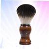 Angoily 2pcs Beard Brush for Men Styling Brush Smooth Handle Portable Skin-friendly Shaving Tool Nylon Material view 2