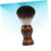 Angoily 2pcs Beard Brush for Men Styling Brush Smooth Handle Portable Skin-friendly Shaving Tool Nylon Material view 4