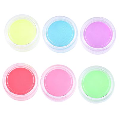 Angoily 6pcs Fluorescent Gel Eyeliner Eye Makeup for Cosplay and Festivals Includes
