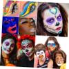Angoily 6pcs Fluorescent Gel Eyeliner Eye Makeup for Cosplay and Festivals Includes view 3