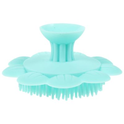 Angoily Silicone Bath Brush Gentle Exfoliating Shower Scrubber Food-Grade Material Comfortable Massage Function for Bathing Green