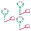 Angoily 6pcs Spring Facial Hair Removal Tool Handheld Epilator for Face Hair Removal Gentle and Chemical Smooth Skin Random Pattern Design view 1