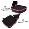 DOITOOL 3pcs Portable Essential Oil Holder Case Shockproof Storage Bag for Roller Bottles Lightweight Carrying Bag for Travel and Home Use view 2