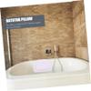 Angoily 1pc Bathtub Bath Pillow Suction Cup for Tub Relaxing Spa Head Rest Pillow view 3