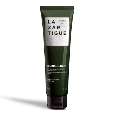 Lazartigue Nourish Light Conditioner, Botanical & Vegan, Silicone-Free, Soybean Oil Enriched, Lightweight Hydration for Dry, Fine Hair, Vegan, Sulfate & Silicone Free, 5.1 Fl Oz
