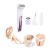 Angoily Electric Shaver and Epilator for Women Rechargeable Facial Cleaning Hair Trimmer Painless Hair Removal Beauty Device in Purple view 1