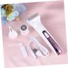Angoily Electric Shaver and Epilator for Women Rechargeable Facial Cleaning Hair Trimmer Painless Hair Removal Beauty Device in Purple view 3