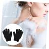 Angoily 12pairs Exfoliating Bath Gloves Deep Cleaning Scrubber for Dead Skin Removal Gentle and Exfoliation for Skin Types Strong Exfoliating Mitts view 2