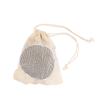 NOLITOY 10pcs Bamboo Charcoal Makeup Removal Pads Soft Washable Facial Cleansing Rounds for Makeup Removal Includes Storage Bag All Skin Types view 1
