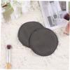 NOLITOY 10pcs Bamboo Charcoal Makeup Removal Pads Soft Washable Facial Cleansing Rounds for Makeup Removal Includes Storage Bag All Skin Types view 3