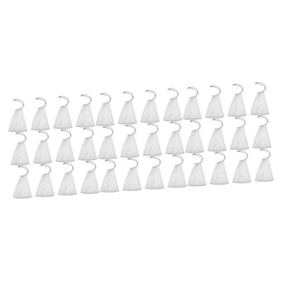 Angoily 120pcs Handmade Soap Foaming Net Bag Exfoliating Facial Wash Tool Drawstring Fast Drying Bubbler for Cleansing and Skin Care Random Colors