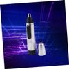 Angoily 2pcs Man's Electric Nose Hair Removal Gentleman's Nasal Hair Trimmer Easy to Trim Precision Design Travel-Friendly view 2