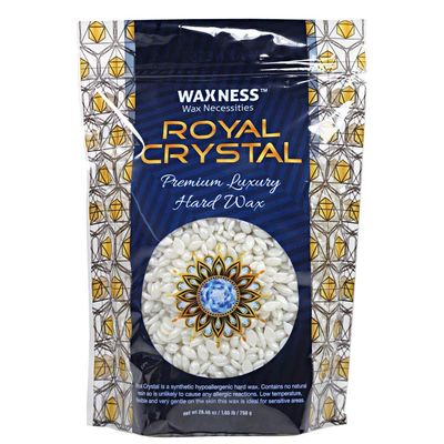 Waxness Royal Crystal ~ Premium Luxury Hard Wax Beads 1.65 LB / 750 G