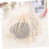 NOLITOY 30pcs Bamboo Makeup Removal Pads Soft Cleansing Cloths for Women Reusable Face Wipes Powder Puff Makeup Remover Pads for Women view 4