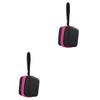 DOITOOL 2pcs Essential Oil Storage Case Bottles Rolling Bottle Organizer for Travel Lightweight and Compact Design Rose Red Essential Oil Carrying Bag view 1