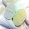 2 PCS Natural Loofah Luffa Sponge Face Body Bath Shower Spa Exfoliator Scrubber Pad view 1
