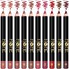 7V HOME BEAUTY Matte Lip Crayon Set, 10PCS Lip Liner High Pigment Long Lasting Lipstick Pencil (SET A, 10 Count (Pack of 1)) view 1