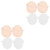 WRITWAA 4pairs Underarm Shoulder Straps and Breathable for Women Washable Armpit Protectors Skin Tone Prevents Discomfort and Embarrassment view 1