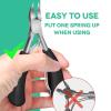 Nail Clipper Kit Professional Thick Ingrown Toe Nail Clippers Feet Toenail Clippers Set Pedicure Nail Tools for Men Seniors Home Use view 4