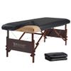 Master Massage PU Protection Upholstery Massage Table Cover, Fitted Massage Table Replacement Cover, Fits Round & Square Corner Tables 28-31"" Wide (Black), CN-99406M2-A view 1