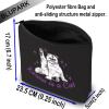 BLUPARK Album Inspired Gift Cat Lover Makeup Bag Singer Merchandise Gift Singer Inspired Cosmetic Bag for Fans (Karma Cat-BK) view 2