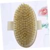 balacoo 2pcs Exfoliating Bath Brush Soft Bristles and Wooden Handle Portable Back Scrubber for Dead Skin Removal and Circulation for Family Use Design view 4