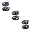 balacoo 6pcs Eva Shower Caps for Adults Hair for Bathing Salon Use and Care Comfortable and Convenient Bathing Accessories view 1