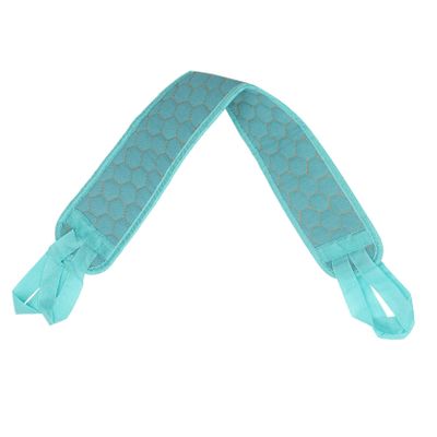 Balacoo 2 Pcs Loofah Back Strap Scrubber Towel Shower Wash Cloth Blue Washcloths Loofah Back Scrubber Bath Towel Body Scrub Exfoliator Loofah Towel Back Washer Bath Wash Back Brush Sponge, 75cmX10cm