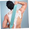 Balacoo 2 Pcs Loofah Back Strap Scrubber Towel Shower Wash Cloth Blue Washcloths Loofah Back Scrubber Bath Towel Body Scrub Exfoliator Loofah Towel Back Washer Bath Wash Back Brush Sponge, 75cmX10cm view 4
