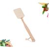 Balacoo 2pcs Bath Back Brush Dry Bath Body Brush Loofah Back Brush Bath Softer Brush Shower Brush Bath Cleaner Brush Loofah Sponge Spa Back Brush Bath Loofah Scrub Long Handle Bamboo, 40x9cm view 2