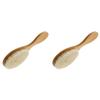 balacoo 2pcs Versatile Bath Shower Brush Hair Cleaning Brush Wool Body Shampoo Comb Hairdressing view 1