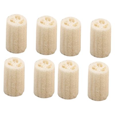 Angoily 8pcs Loofah Sponge Bathing Scrubber Natural Exfoliating for Shower Promotes Healthy Skin and Circulation Comfortable for Daily Use