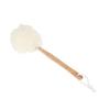 balacoo 6pcs Handle Bath for Massage Back Wooden Bath Brushes Soft Bristles Shower Exfoliating Towels White for view 3