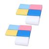 DOITOOL 10pcs Tactile Sensory Bath Sponge Brush for Boy Girl Gentle Body Scrubber for Newborns Safe Comfortable Massage Tool for Bath Random Colors view 1