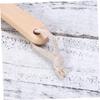 balacoo 4pcs Natural Exfoliating Loofah Shower Brush Wooden Handle Bath Scrubber for Smooth Skin Gentle Exfoliation Easy to Material for Oily Dry Skin view 4
