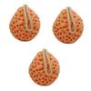 balacoo 3pcs Sponge Body Bath Exfoliator Orange Cleansing Puff for Face Body Hydrophilic Non Scrubber Promotes Skin Smoothness for Daily Use view 1