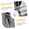 balacoo 2pcs Steel Electric Holder Wall-mounted Bathroom Organizer for Electric Shaver Accessories Design for Convenient Storage Simple Style for Everyday Use view 3