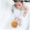 Balacoo 20 Pcs Round Bath Sponge Clean Body Lotion Bathing Exfoliator Brush Bath Sponge for Kids Body Wash Kid Body Wash Mens Body Soap Man Bath Brush Honeycomb, Coffee view 4