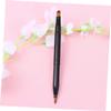 Balacoo 3pcs Lip Brush Applicator Makeup Tool Kit Lipstick Telescopic, Medium, Black view 3