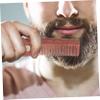 Balacoo 2pcs Beard Comb Foldable Comb Hair Styling Comb Folding Pocket Comb Folding Comb Beard Brush Portable Pocket Comb Combs Portable Mustache Comb Wooden Accessories Household, 18X3X1.6CM view 4