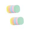 balacoo 10pcs Facial Cleaning Sponge Puff Gentle Skin Care Sponges for Deep Cleansing Makeup Removal and Exfoliation Suitable for All Skin Types Random Colors view 1