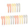 Angoily 18pcs Mini Makeup Spatula Cream Applicator for Facial Skincare Lightweight Beauty Scoop Gold Rose for Creams and Cosmetics view 1