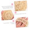 Angoily 6pcs Body Scrubbers for Shower Sisal Shower Balls Reinforced Edges Skin Scrubber view 2