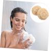 Angoily 6pcs Body Scrubbers for Shower Sisal Shower Balls Reinforced Edges Skin Scrubber view 3