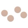 Angoily 4pcs Dual-use Makeup Powder Puff Sponges for Foundation and Concealer Gentle Application for Skin Types Dry and Wet Use Portable Compact Case Skin Tone view 1